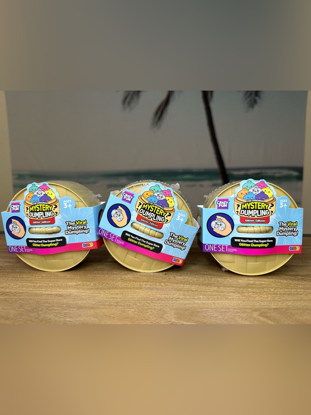 Bundle of 3 RMS Glitter Dumplings